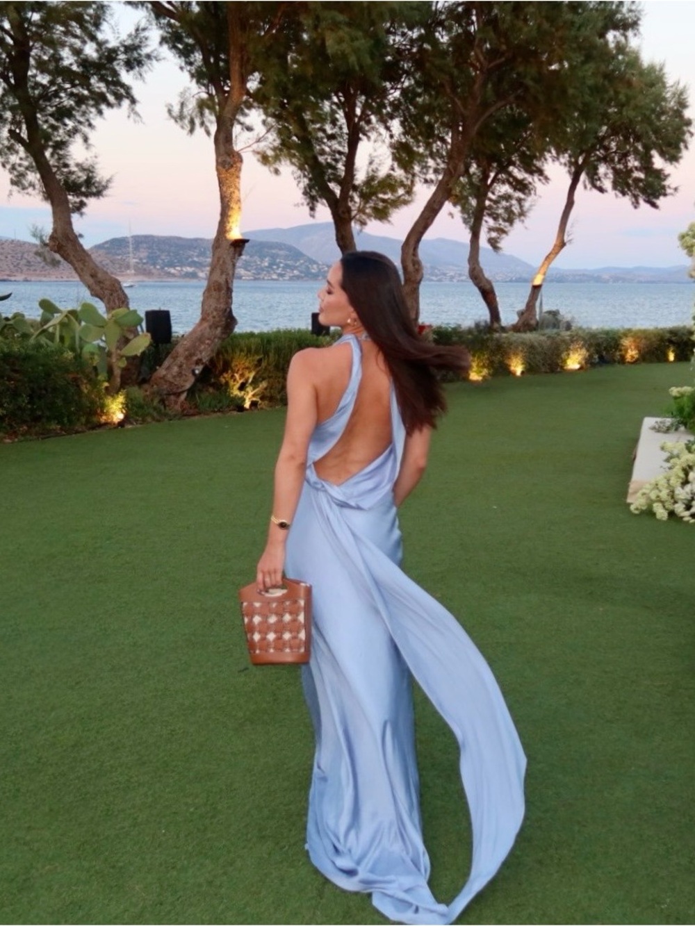 Arcina Ori Darcy Dress Sky Blue